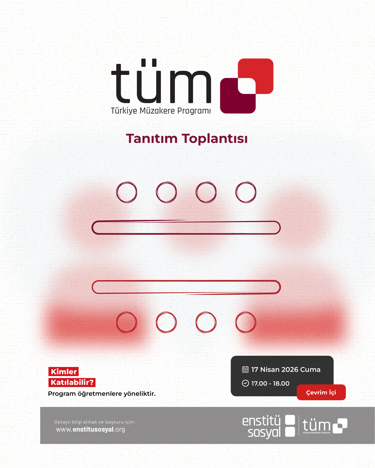 Türkiye Müzakere Programı Tanıtım Toplantısı’na Davetlisiniz!