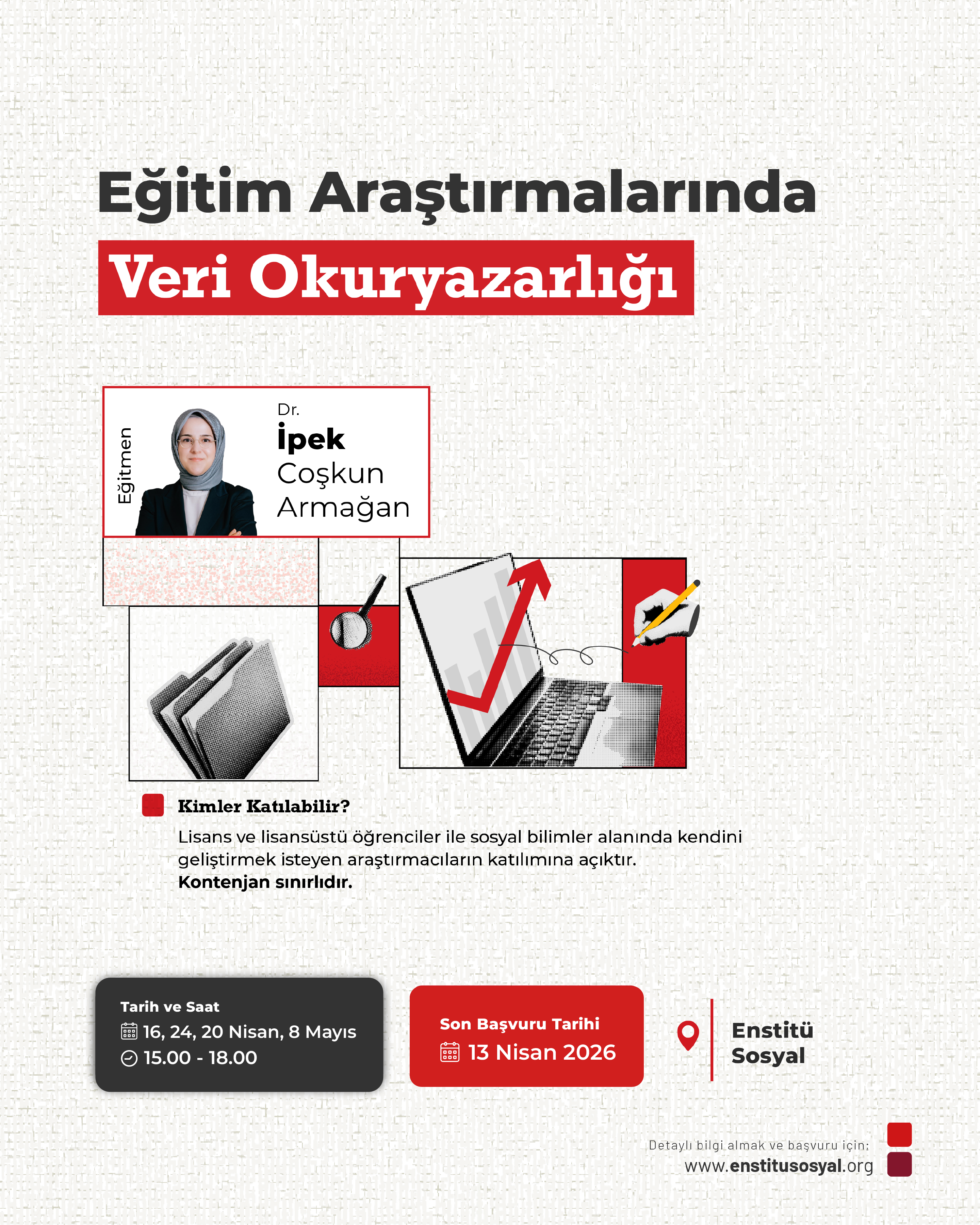 “Eğitim Araştırmalarında Veri Okuryazarlığı” Eğitimi Başlıyor
