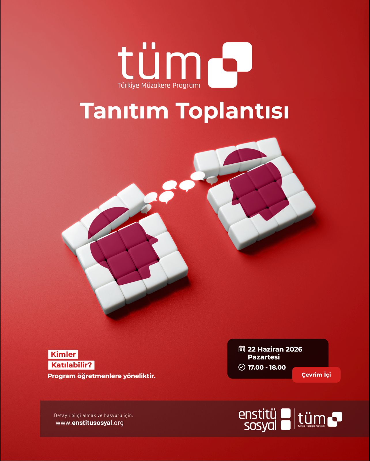 Türkiye Müzakere Programı Tanıtım Toplantısı’na Davetlisiniz