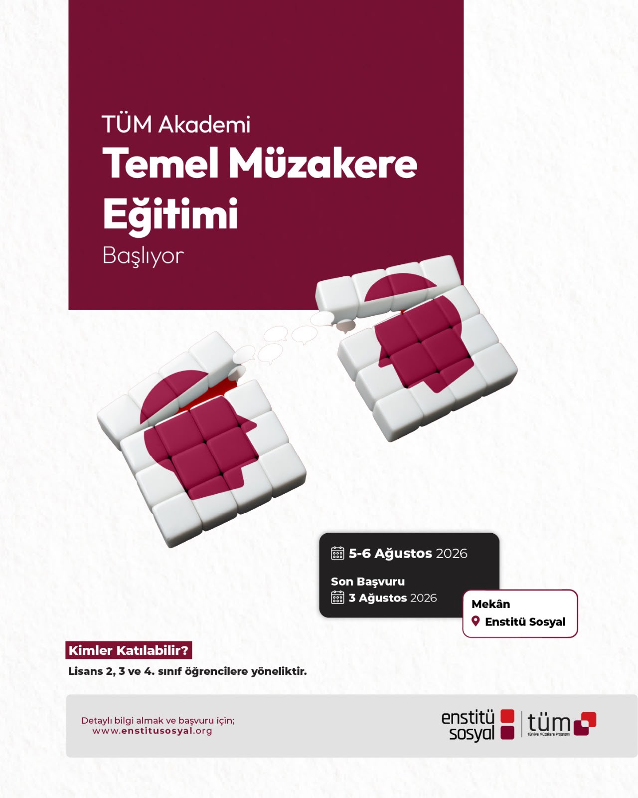 TÜM Akademi: Temel Müzakere Eğitimi Başlıyor!